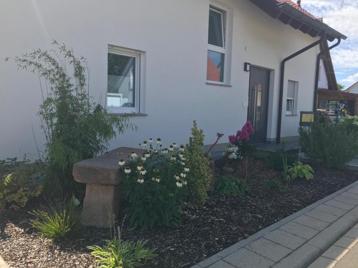 Ferienwohnung „Anhaide“ Woerth am Rhein Ngoại thất bức ảnh